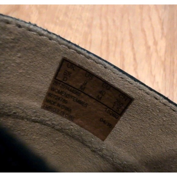 Clarks Artisan Womens Clogs Black Leather Buckle & Studs US Size 9 M